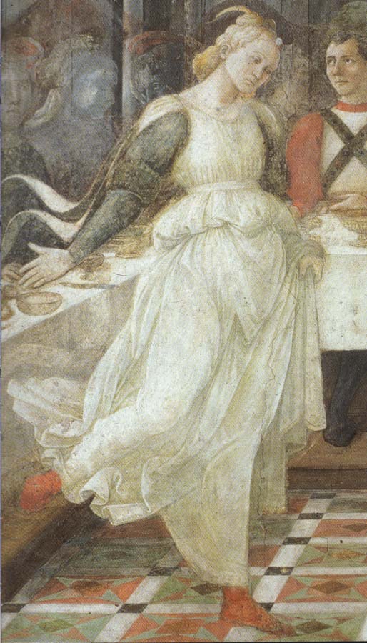 Fra Filippo Lippi Details of Herod's Feast